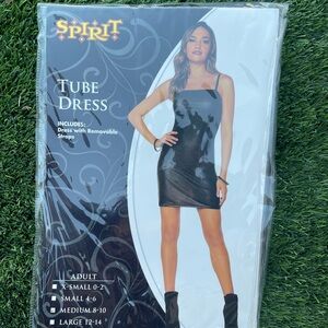 New! - Super Sexy, Form Fitting very Flattering Black Strapless Dress, Medium